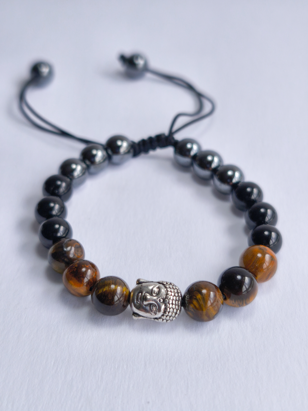 Brazalete Escudo Turmalina Negra