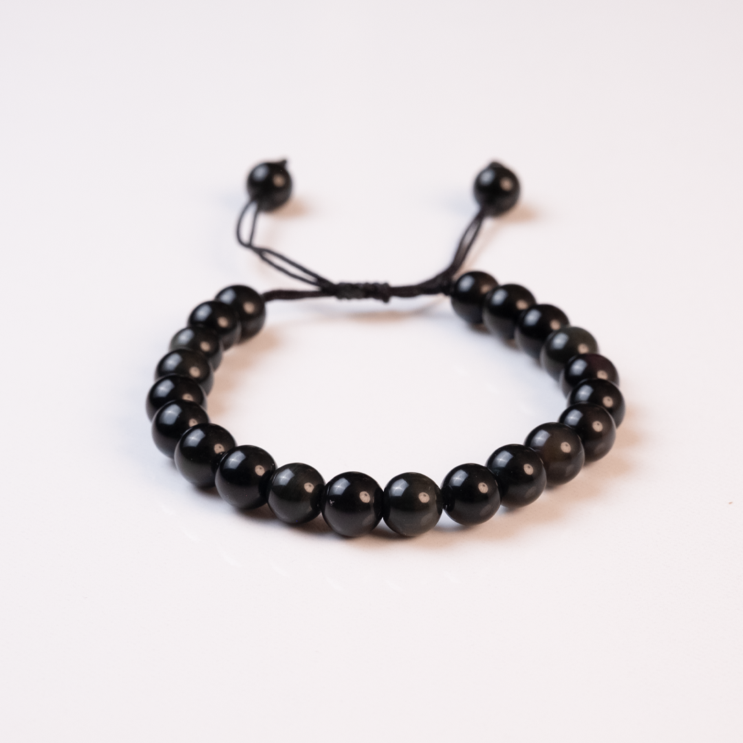 Brazalete Oráculo Obsidiana