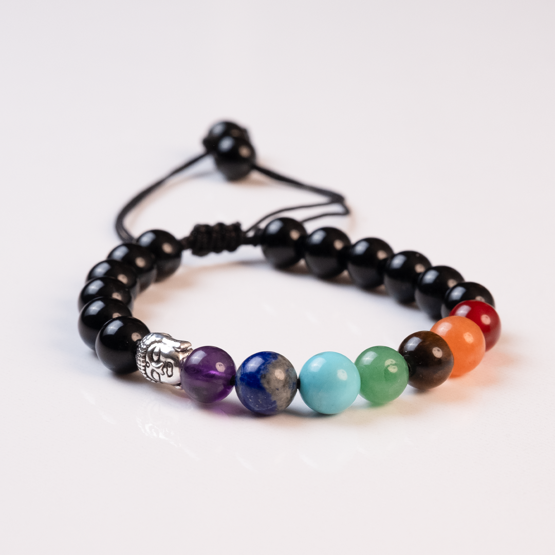 Brazalete Equilibrio Cuarzos 7 Chakras