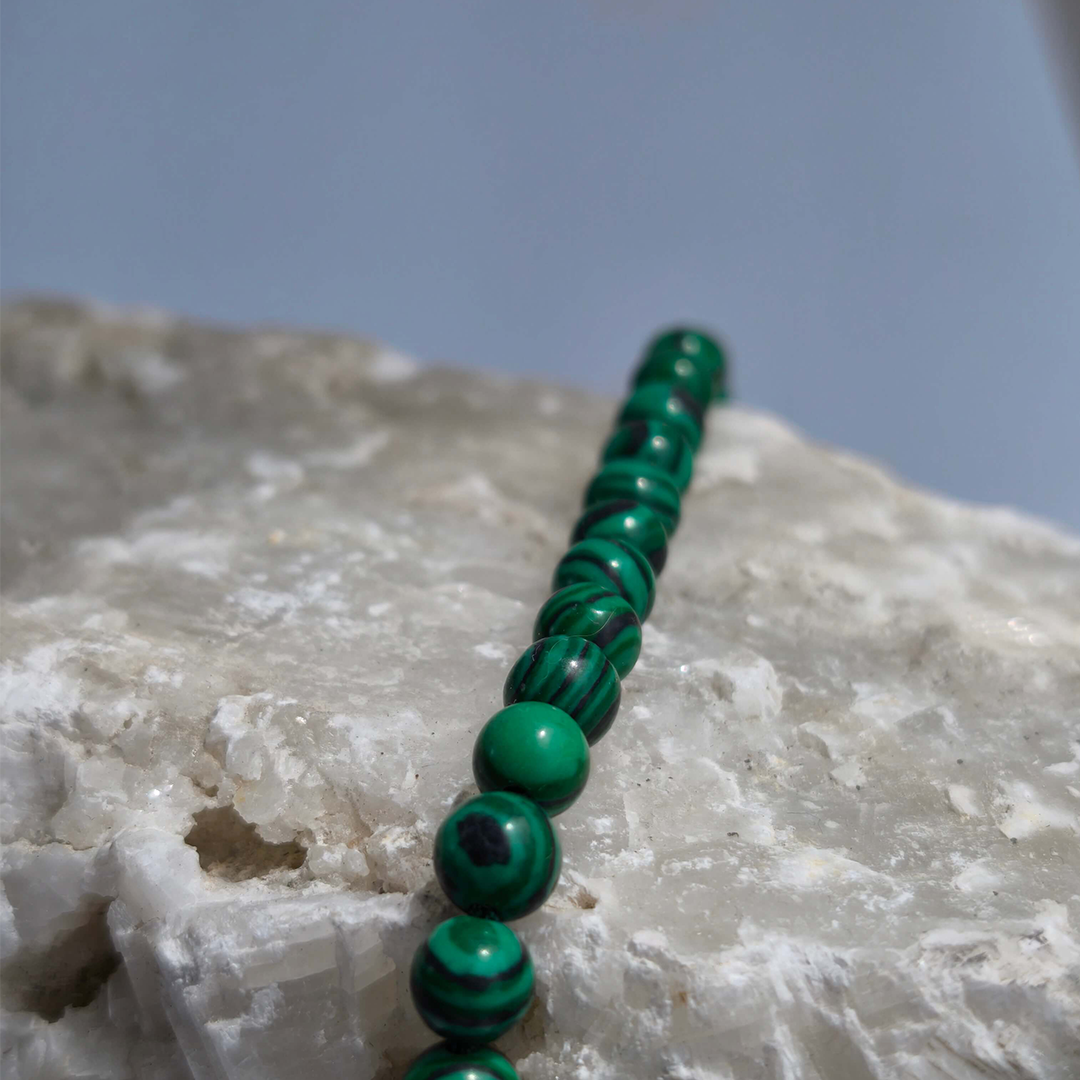 Collar Aura Verde Jade Africano