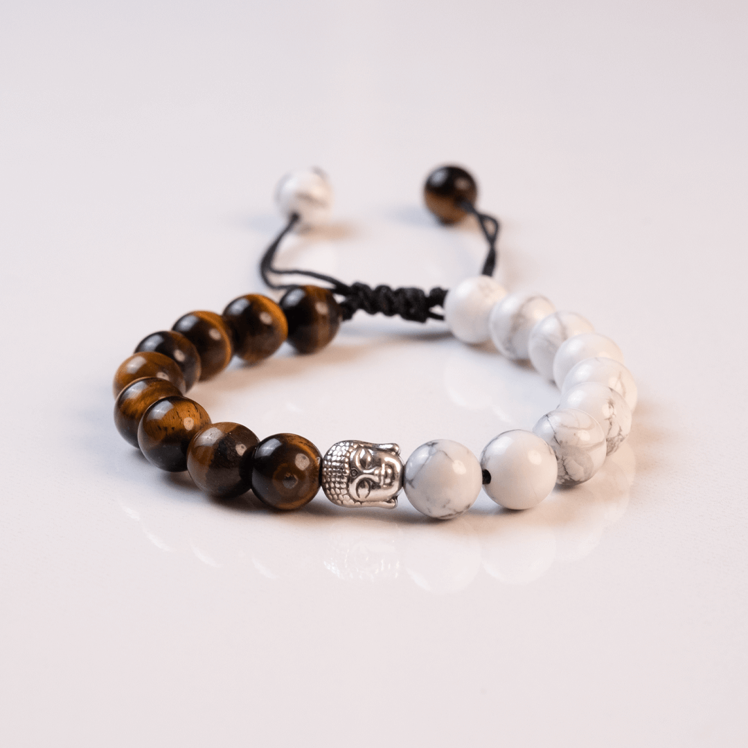 Brazalete Guardián Piedra Natural Ojo de Tigre